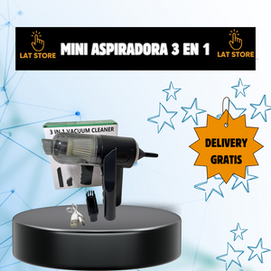 🤩 MINI ASPIRADORA DE MANO 3 EN 1 🤩