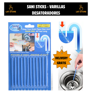 🤩 SANI STICKS - VARILLAS DESATORADORES 🤩