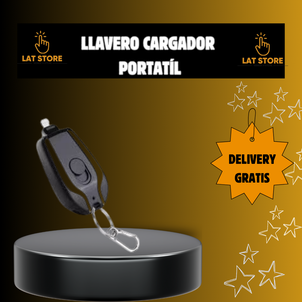 🤩LLAVERO CARGADOR PORTÁTIL 🤩