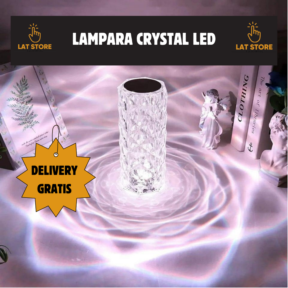 🤩 LAMPARA CRYSTAL LED 🤩